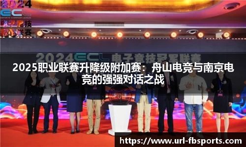 2025职业联赛升降级附加赛：舟山电竞与南京电竞的强强对话之战